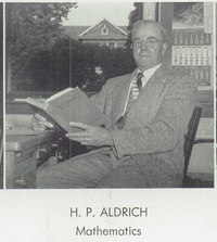 Yearbook photo from Lewis and Clark high school in Spokane.