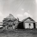 1961-beautification-117b-library-prepped-for-new-siding.JPG